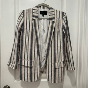 NWT Ann Taylor Striped Blazer size 0