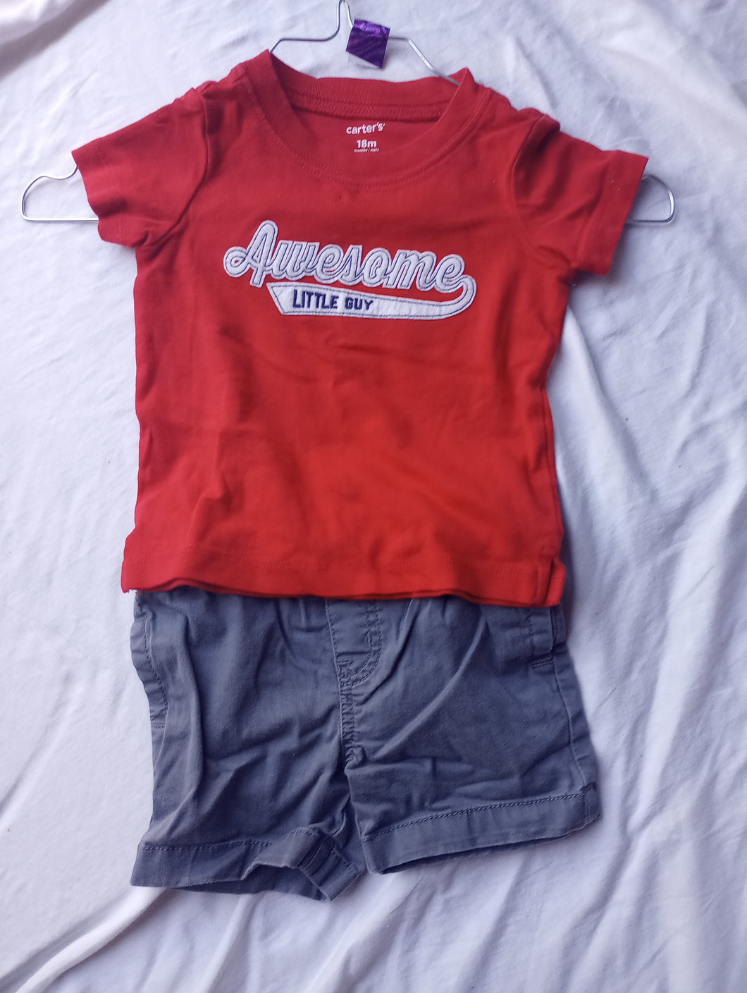 Carter's awesome little guy outfit 18 mon - size 18 months