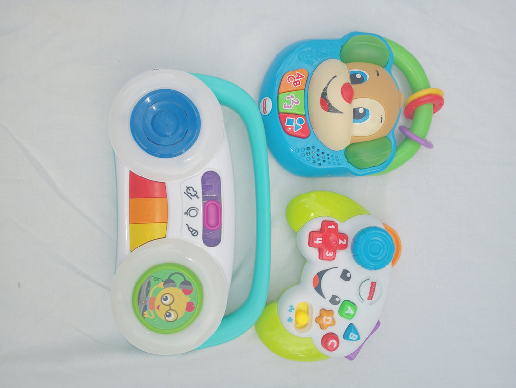 Three music infant toys