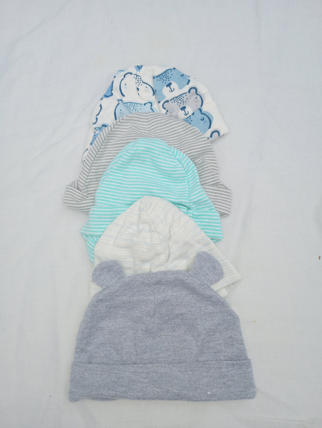 5 Newborn-3M Infant hats