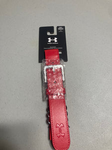 Under Amour Red Baseball Belt