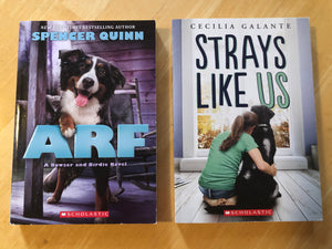 Arf & Strays Like Us 2 brand new books