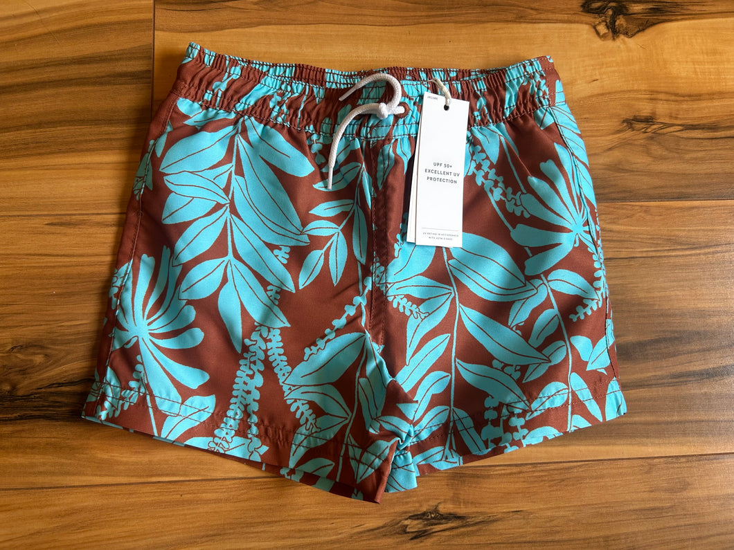 NWT Janie and Jack Palm Swim Shorts - size 2T