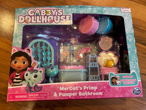 NIB Gabby's Dollhouse MerCat's Bathroom
