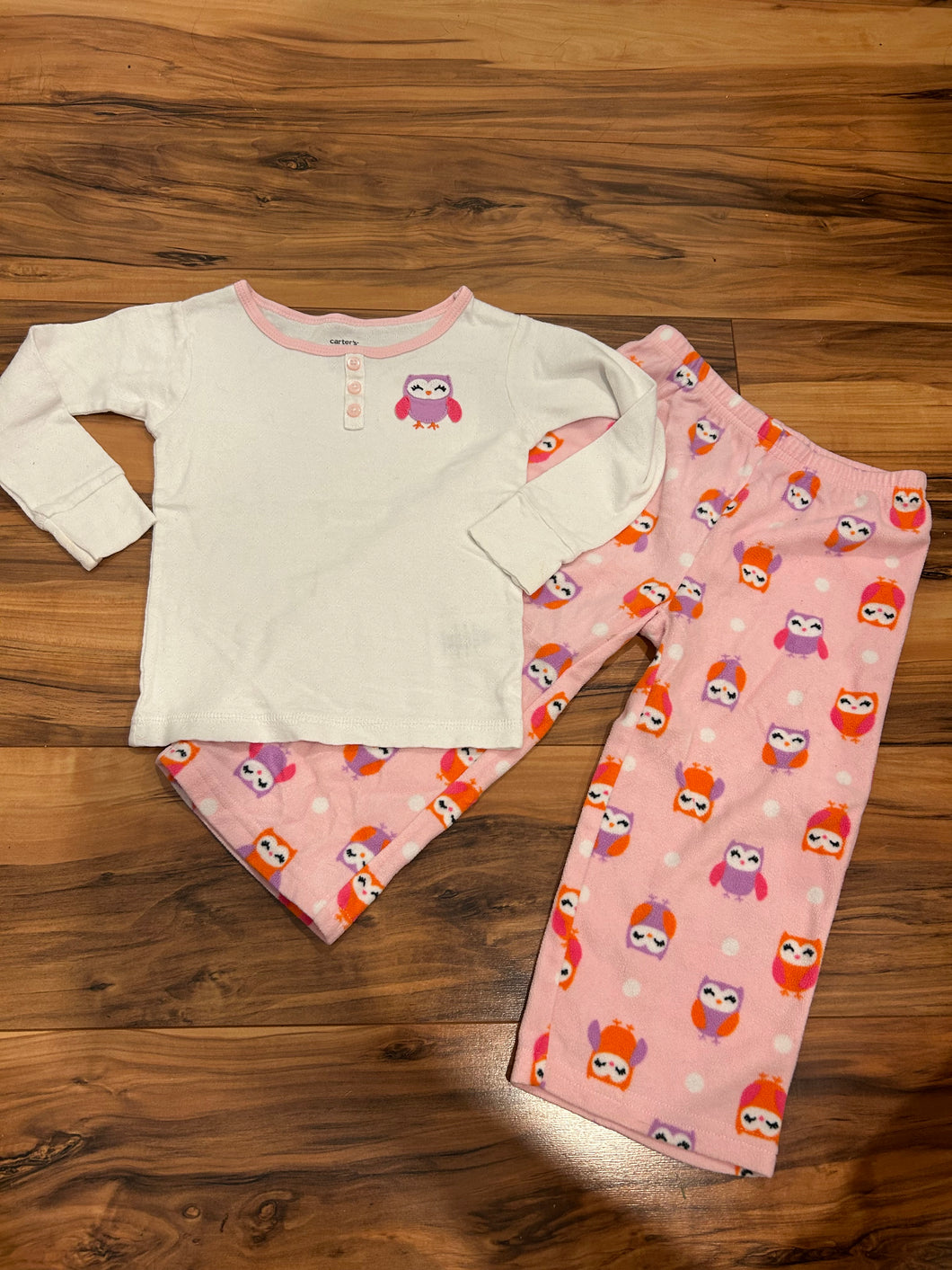 Carter's Owl Pajama Set - size 2T