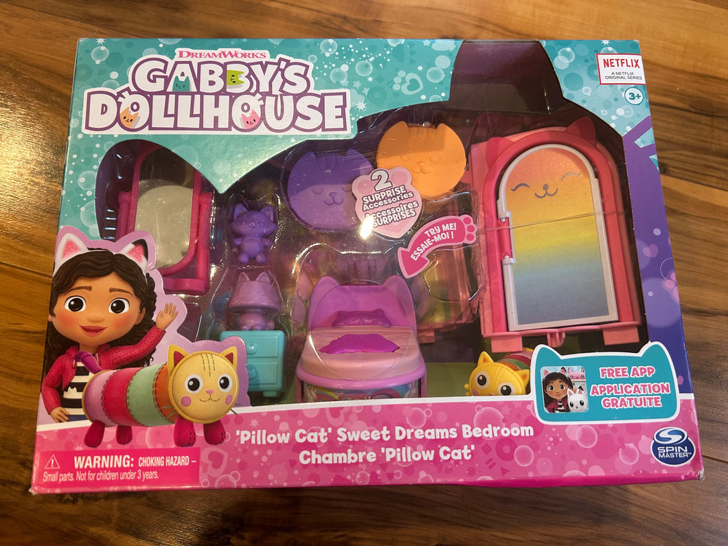 NIB Gabby's Dollhouse Sweet Dreams Bedroom