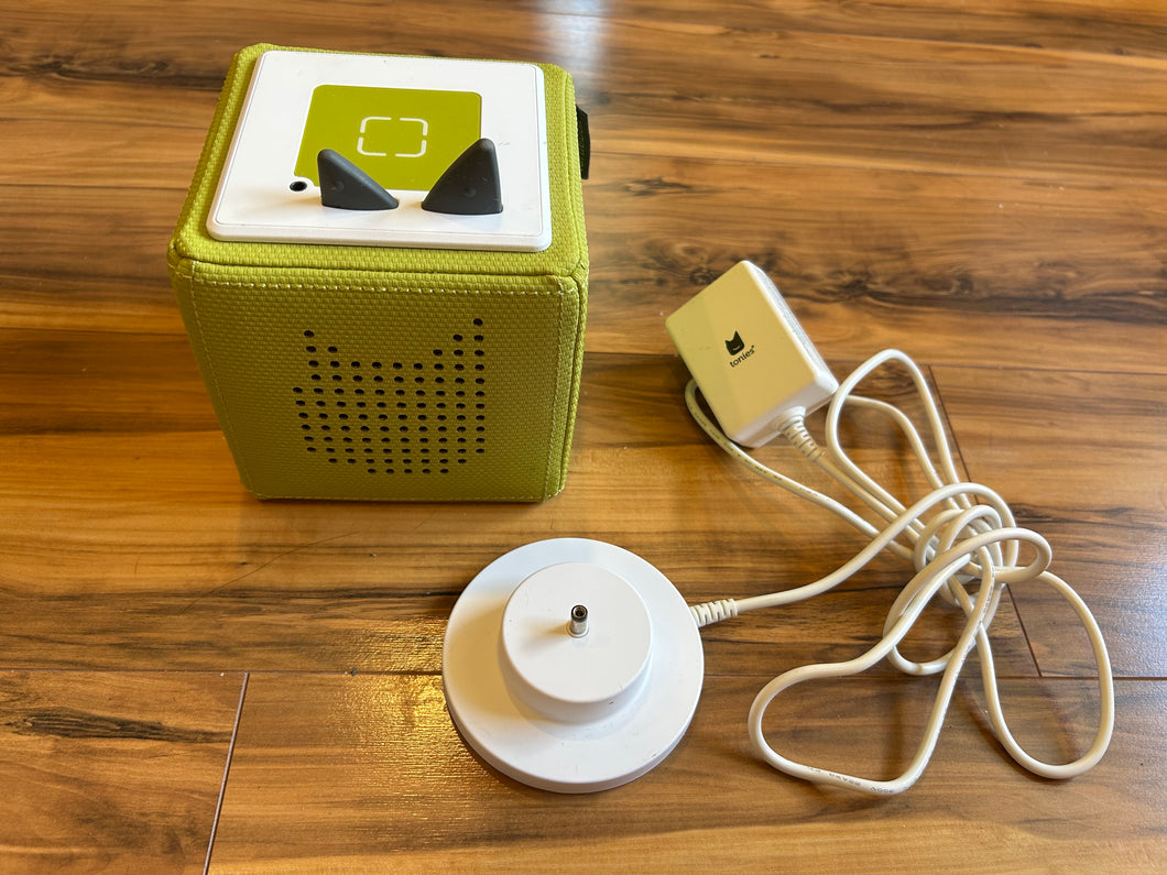 Green Tonie Box with Charger