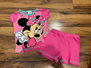 Disney Minnie Mouse Pajama Set - size 2T