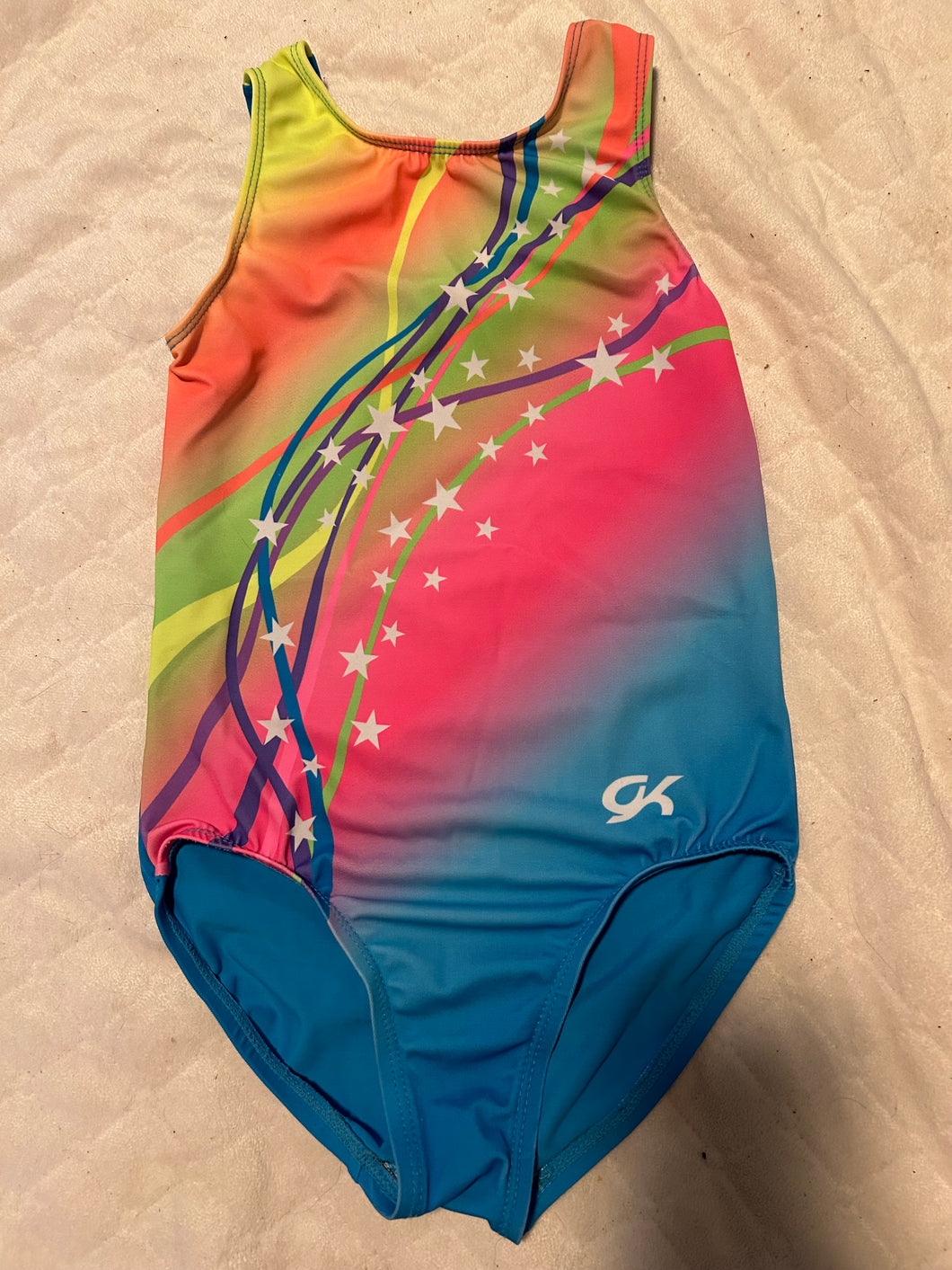 GK Girls Leotard Marked as size: CS - size 5/5T