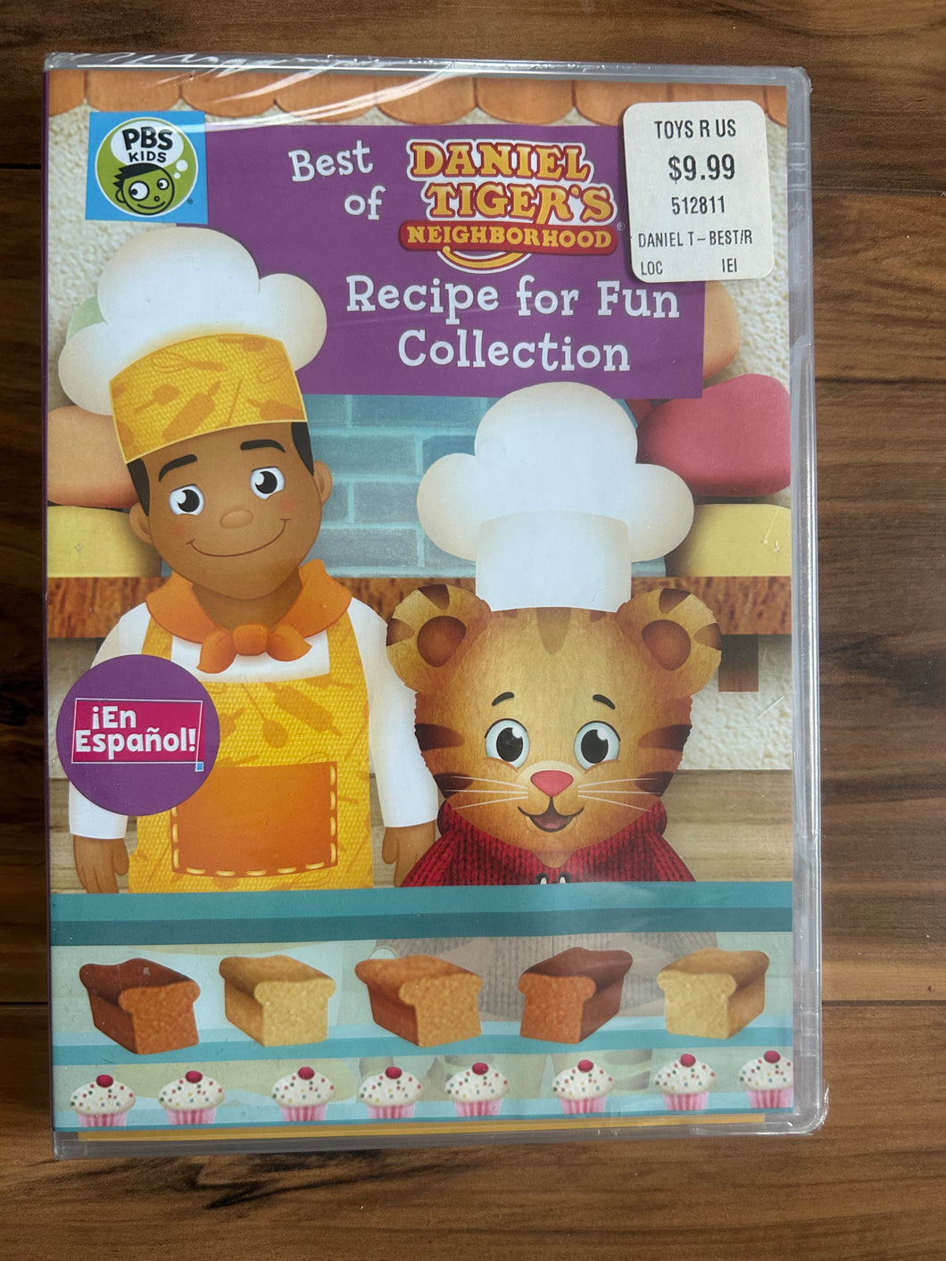 NIP Daniel Tiger DVD Recipe for Fun