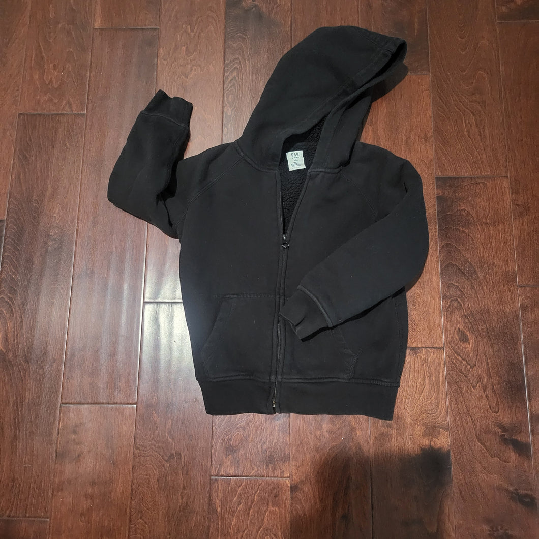 Gap Black Fleece Hoodie Size 6-7 - size 6