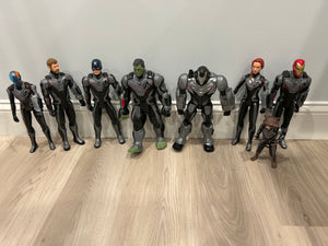 Marvel Action Figure Set 8 figures