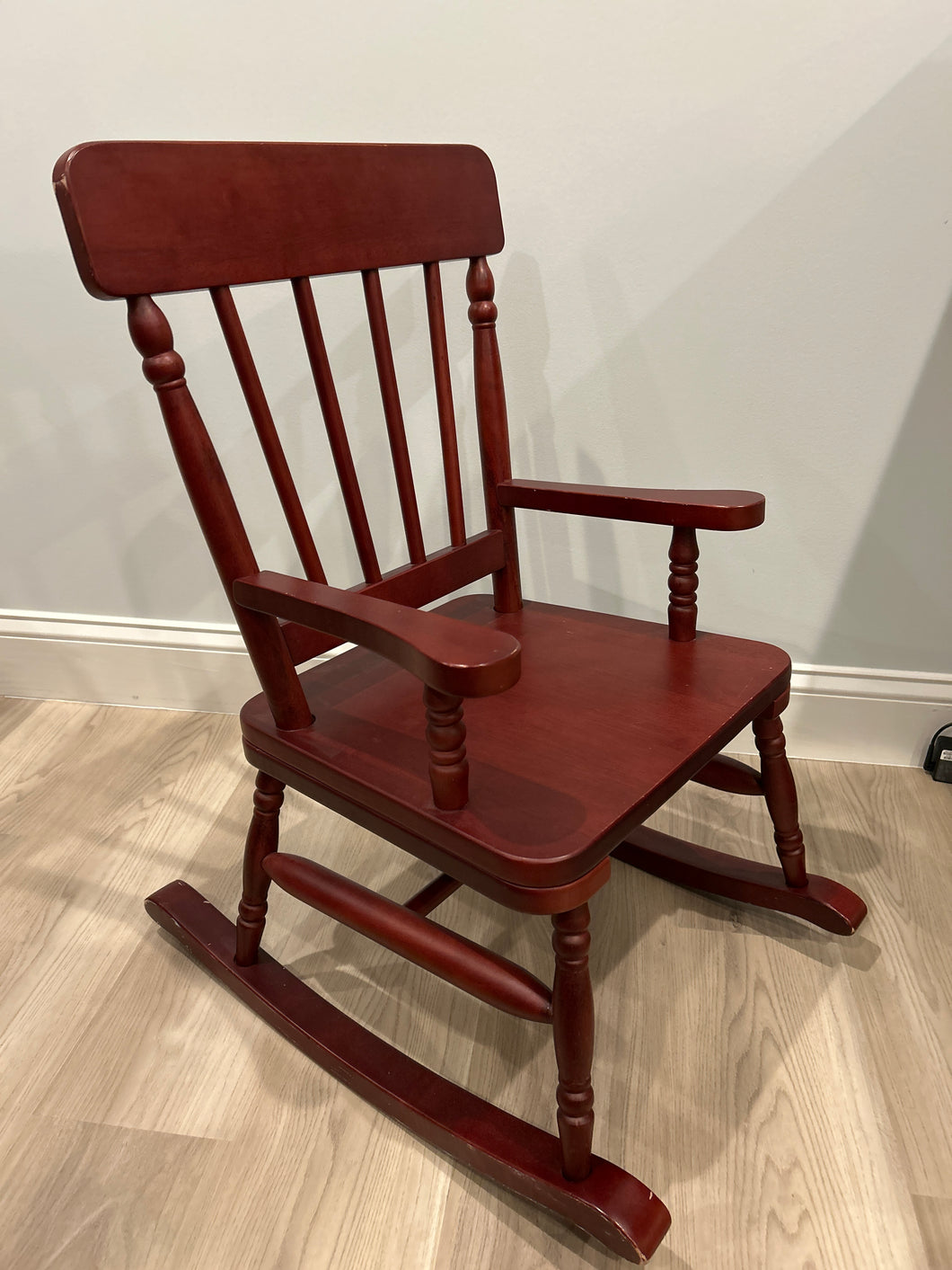 Toddler Rocking Chair 30 tall dark stain