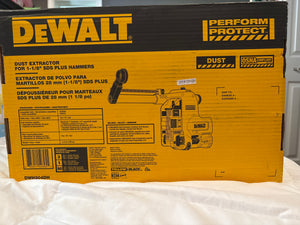 Dewalt dust extractor For 1-1/8 sds plus