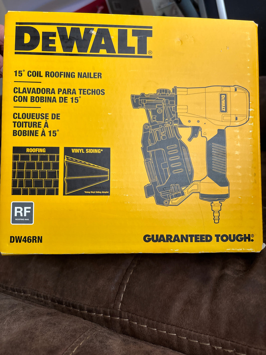 Brand new in box 15* coil roofing nailer
