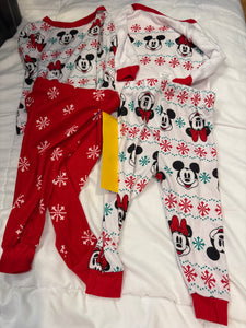 NWT Mickey and Minnie Interchangeable pjs - size 18 months
