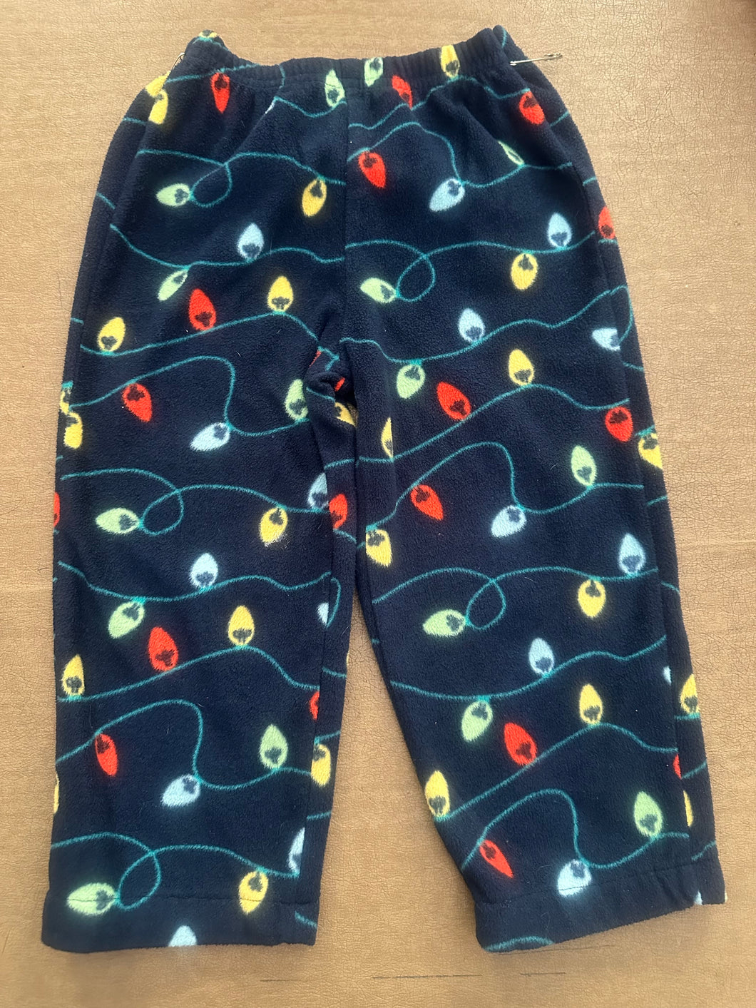 Wondershop Fleece Christmas Light Pant - size 2T