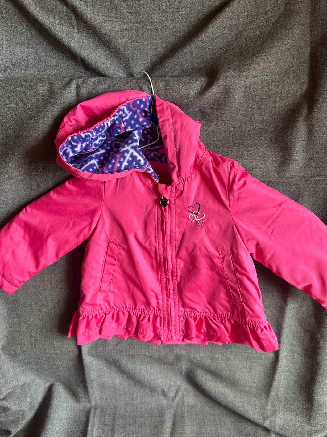 London Fog Pink Jacket - size 12 months