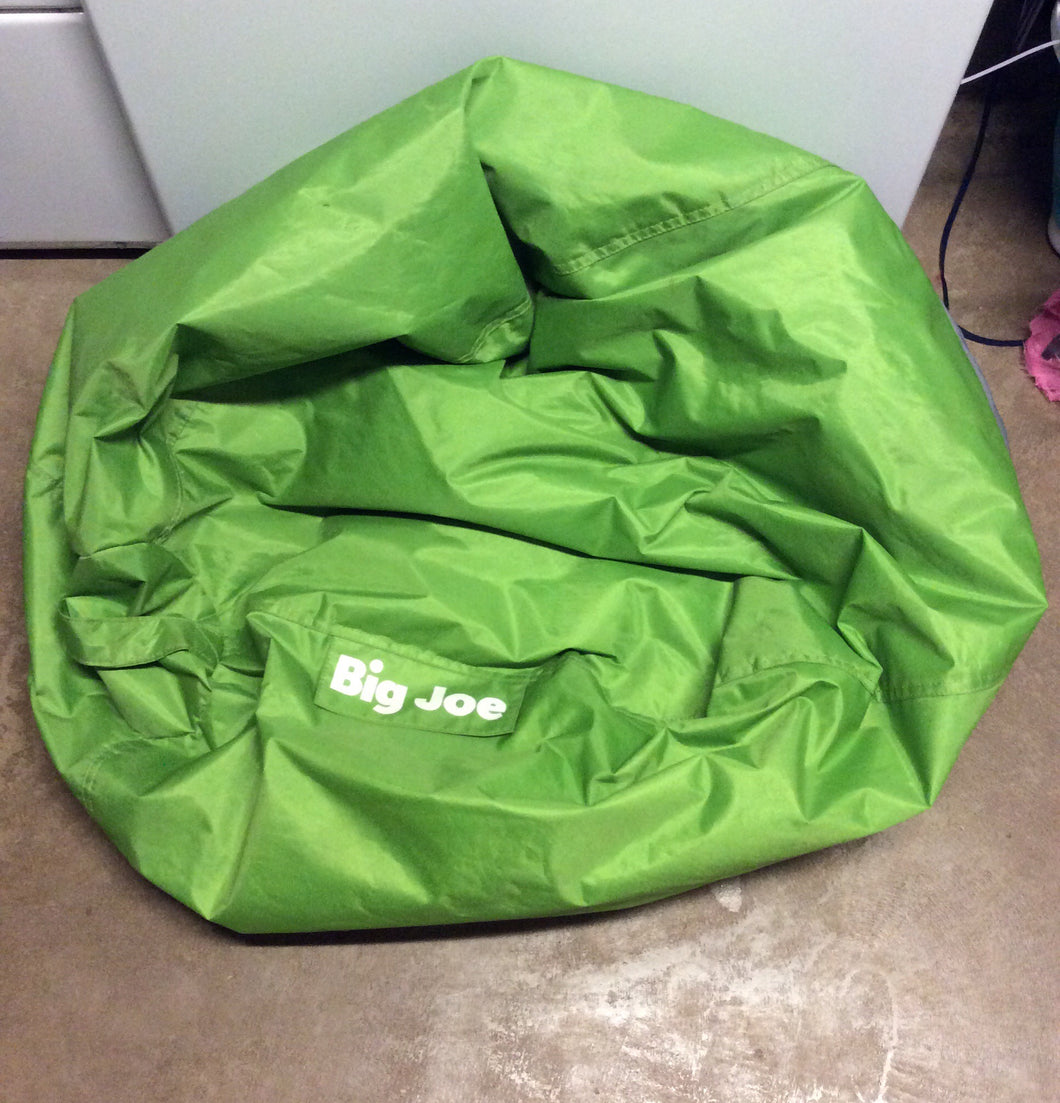 Green bean bag chair