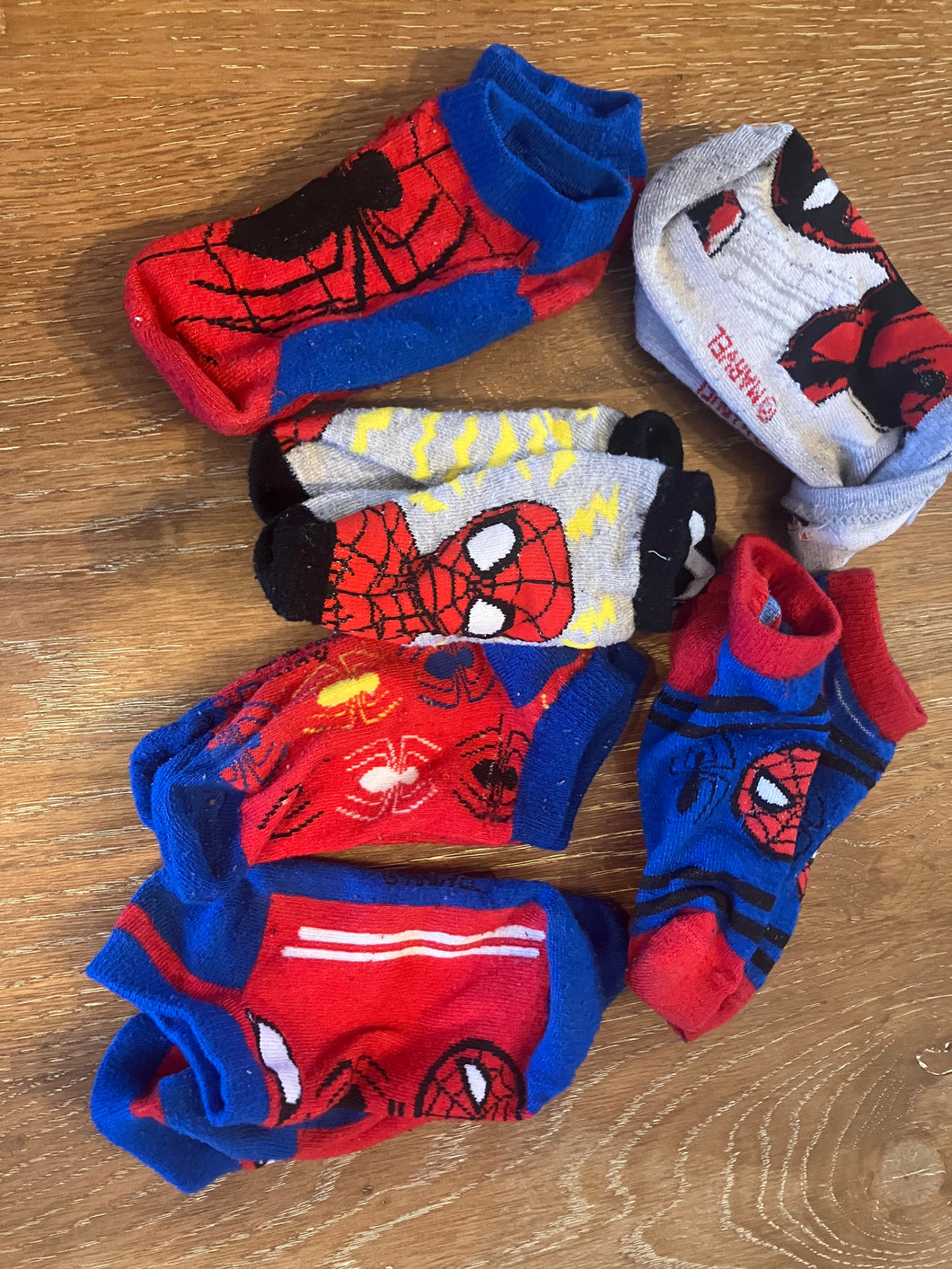 Spiderman socks (6)