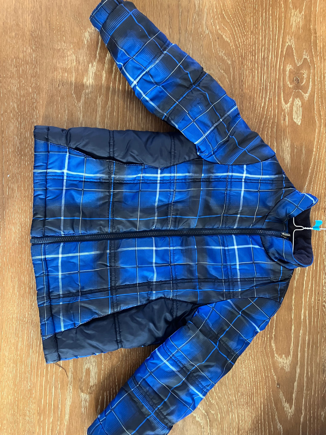 6/7 Blue & black Jacket - size 6
