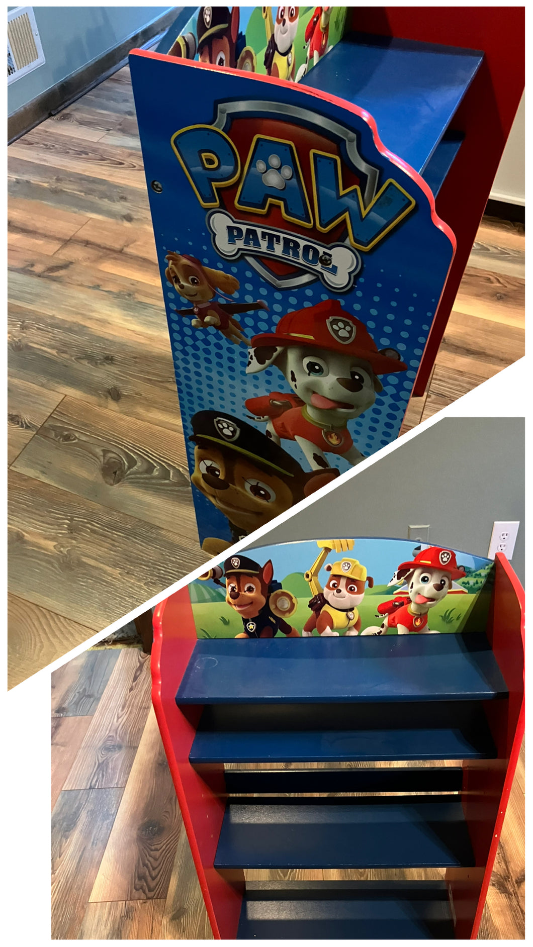 Paw patrol book shelf