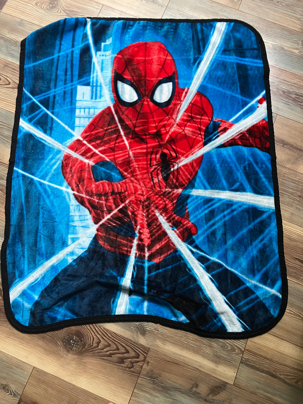Spiderman fleece throw Blanket / approx 40X50 - size Twin