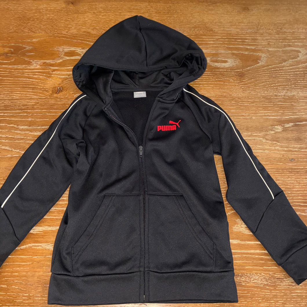 Black puma jacket - size 6