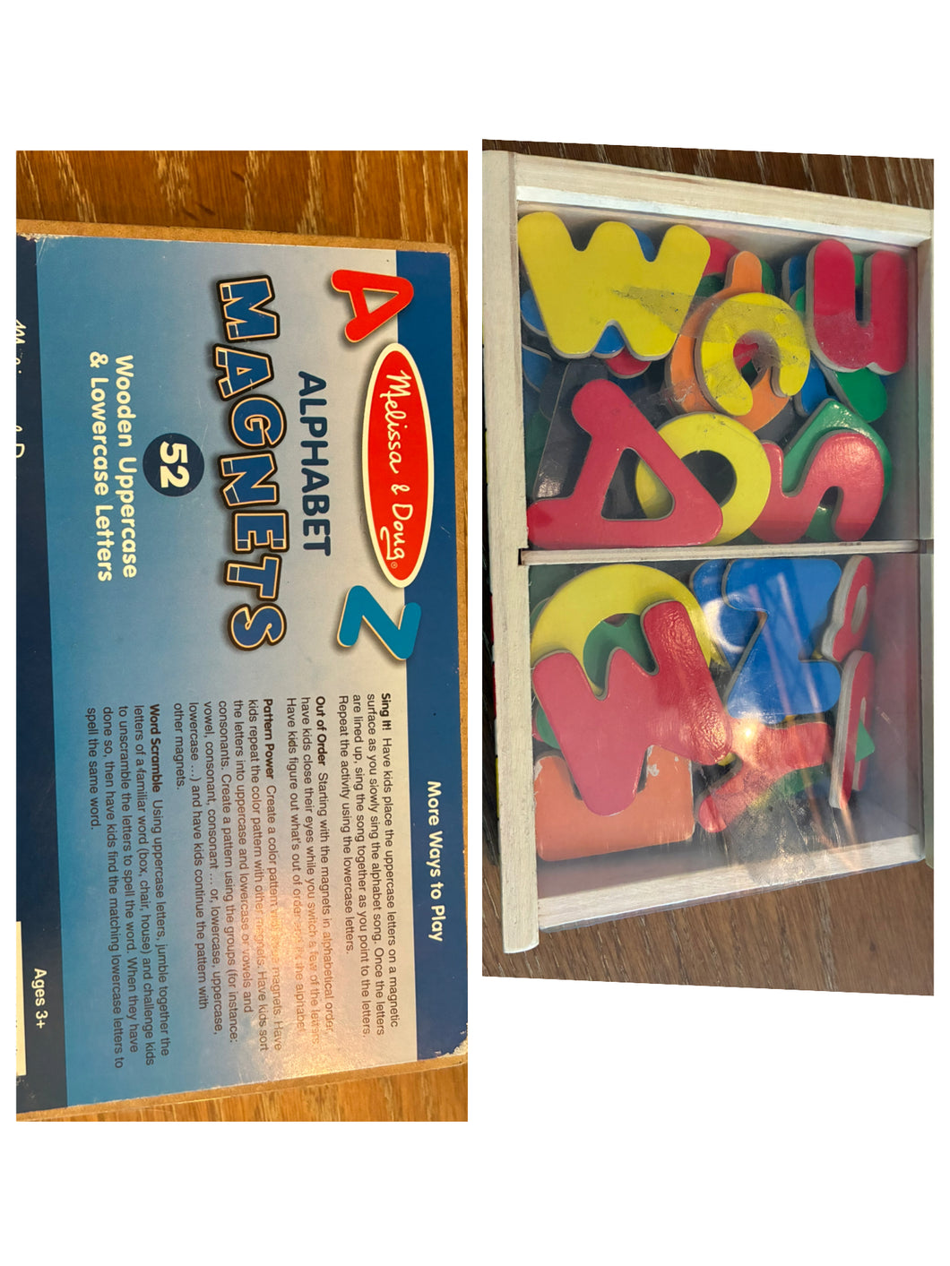 Melissa & Doug ABC Magnetic Letters (52)
