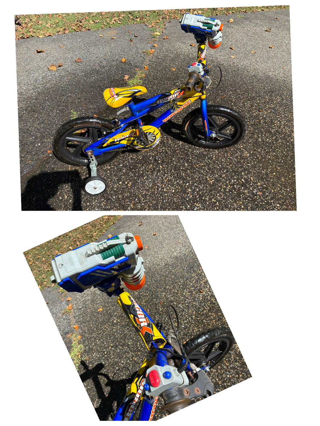 Razor Bike with water Gun
