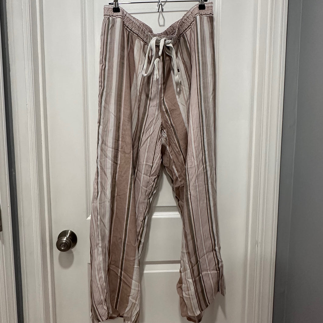 New Directions Striped Wide Leg Pants - size 2X