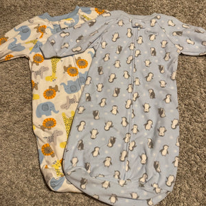 Child of Mine 0-9m Zip Sleep Gown - size Newborn/0