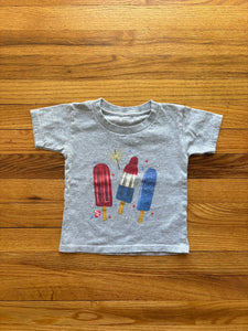 Tractor Supply Patriotic Short Sleeve Tee - size 2T
