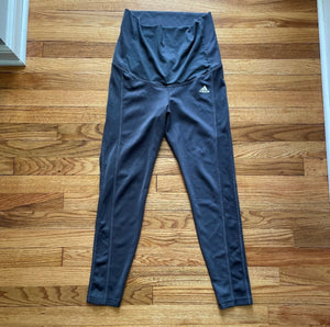 Adidas Maternity Sport Tights- Gray - size Medium