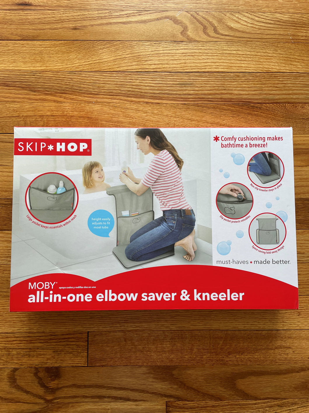NWT Skip Hop Elbow Saver and Kneeler- Gray