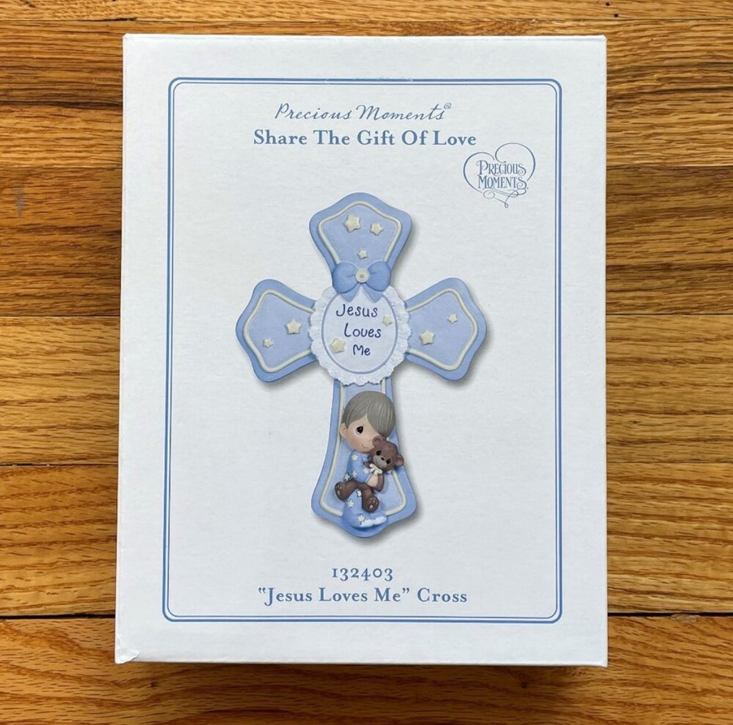 NWT Precious Moments Jesus Loves Me Cross
