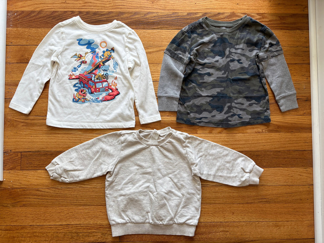 Bundle of 2T Long Sleeve Tops - size 2T