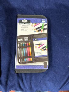 Drawing Set in Zippered Bag