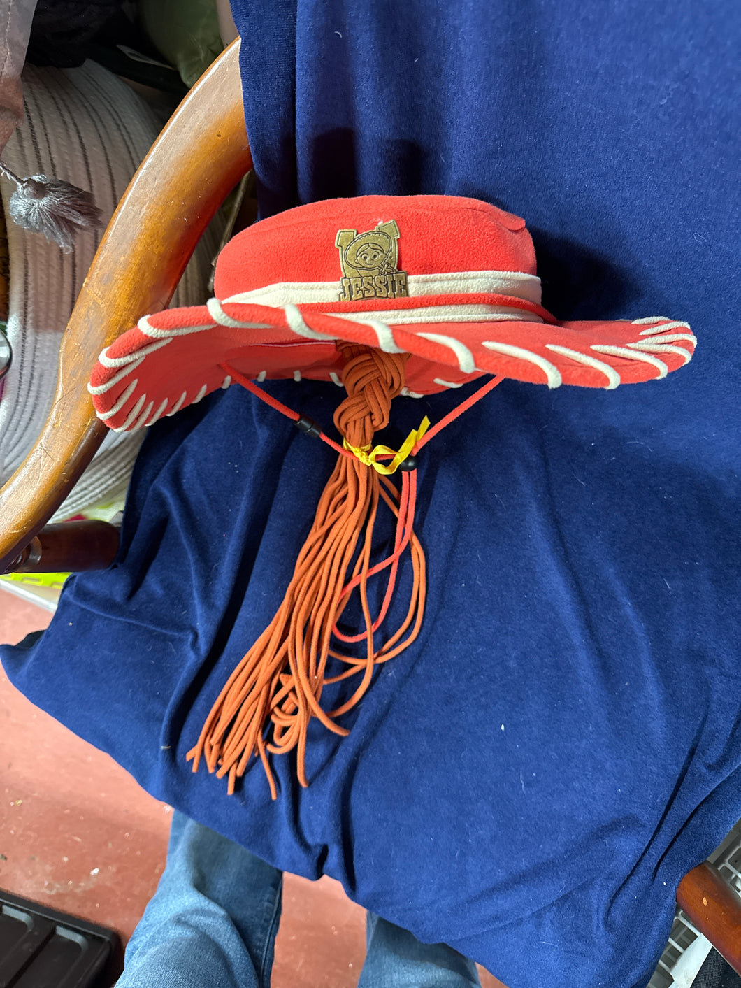 Jessie Cowgirl Hat W Ponytail