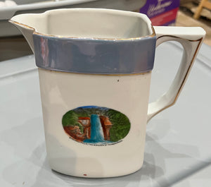 Sm German Made Bushkill Falls, Pa Pitcher