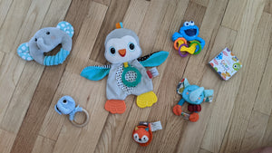 Bundle of Rattles + Toys Set of 7