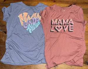 Sonoma Set of 2 Large Maternity Shirts - size Large