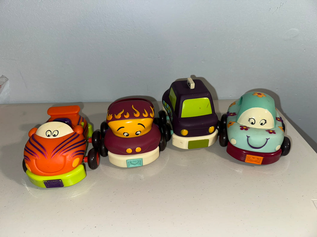 4 Push Cars