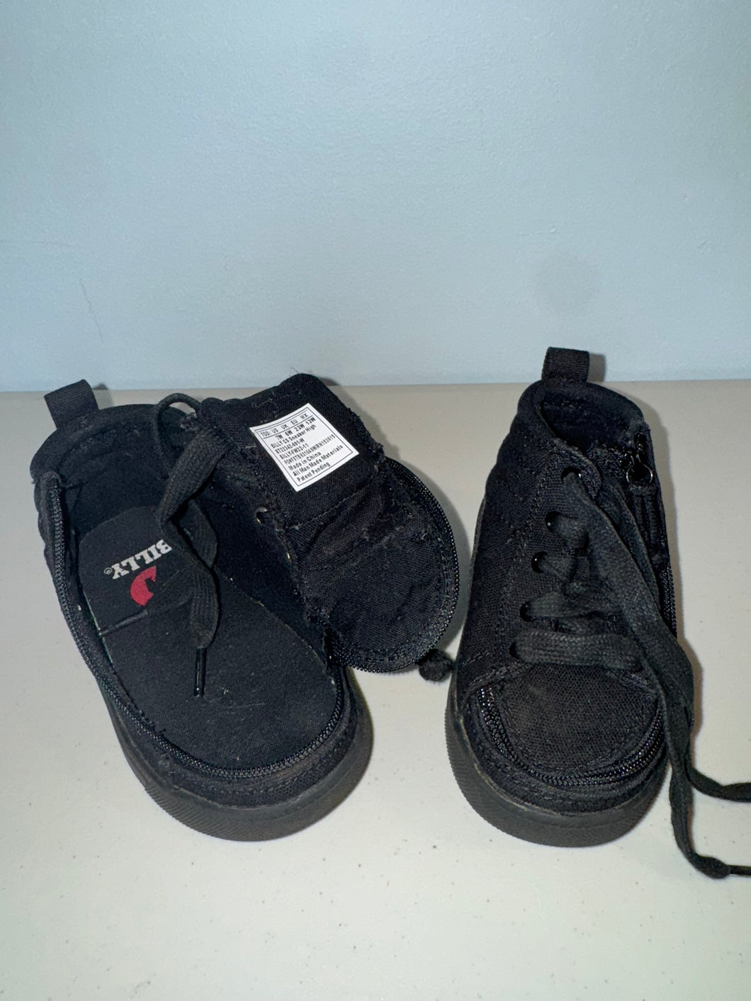 Billy Shoes Adaptive Black - size Shoes: Toddler Size 7