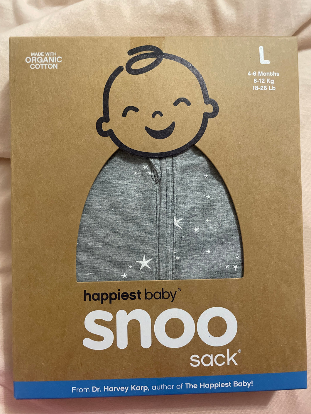 Large Snoo Sack, gray Only for use in Snoo
