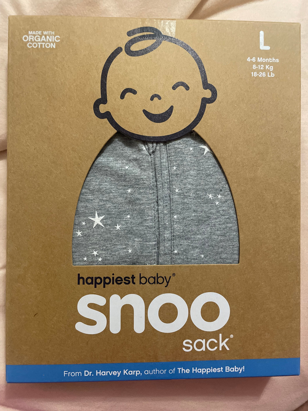 Large Snoo Sack, gray For use only with Snoo