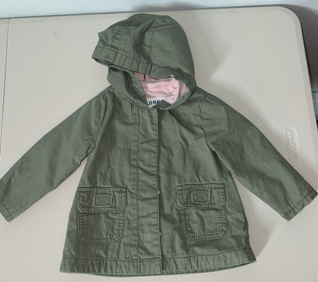 Old Navy Green Jacket 12-18 months - size 12 months