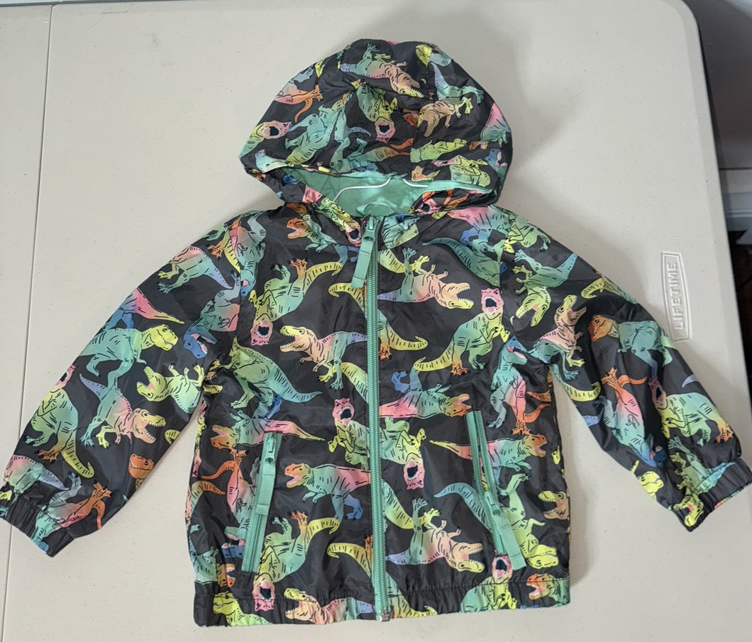 CAT & JACK Dino Lightweight Jacket - size 18 months