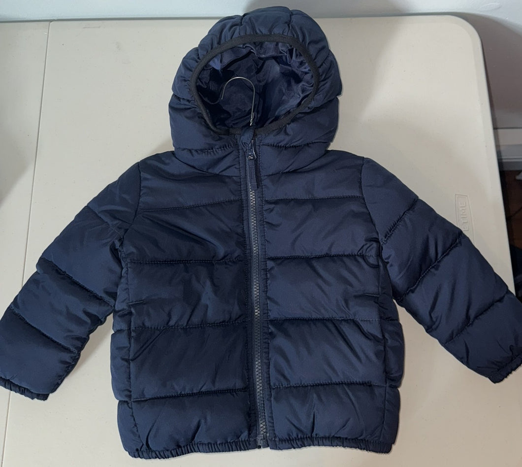 The Childrens Place Winter Jacket Navy18/24 - size 18 months
