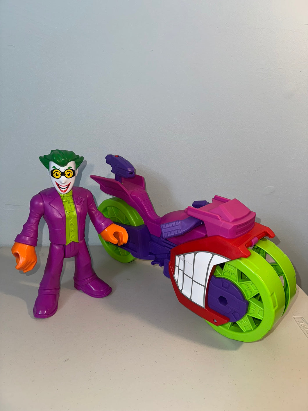Imaginext Joker Bike Set